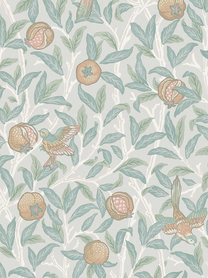 William Morris bird and pomegranate wallpaper (British brand)