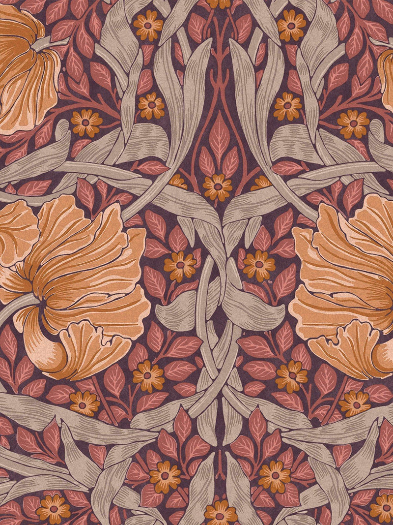William Morris At Home Pimpernel wallpaper (British brand)