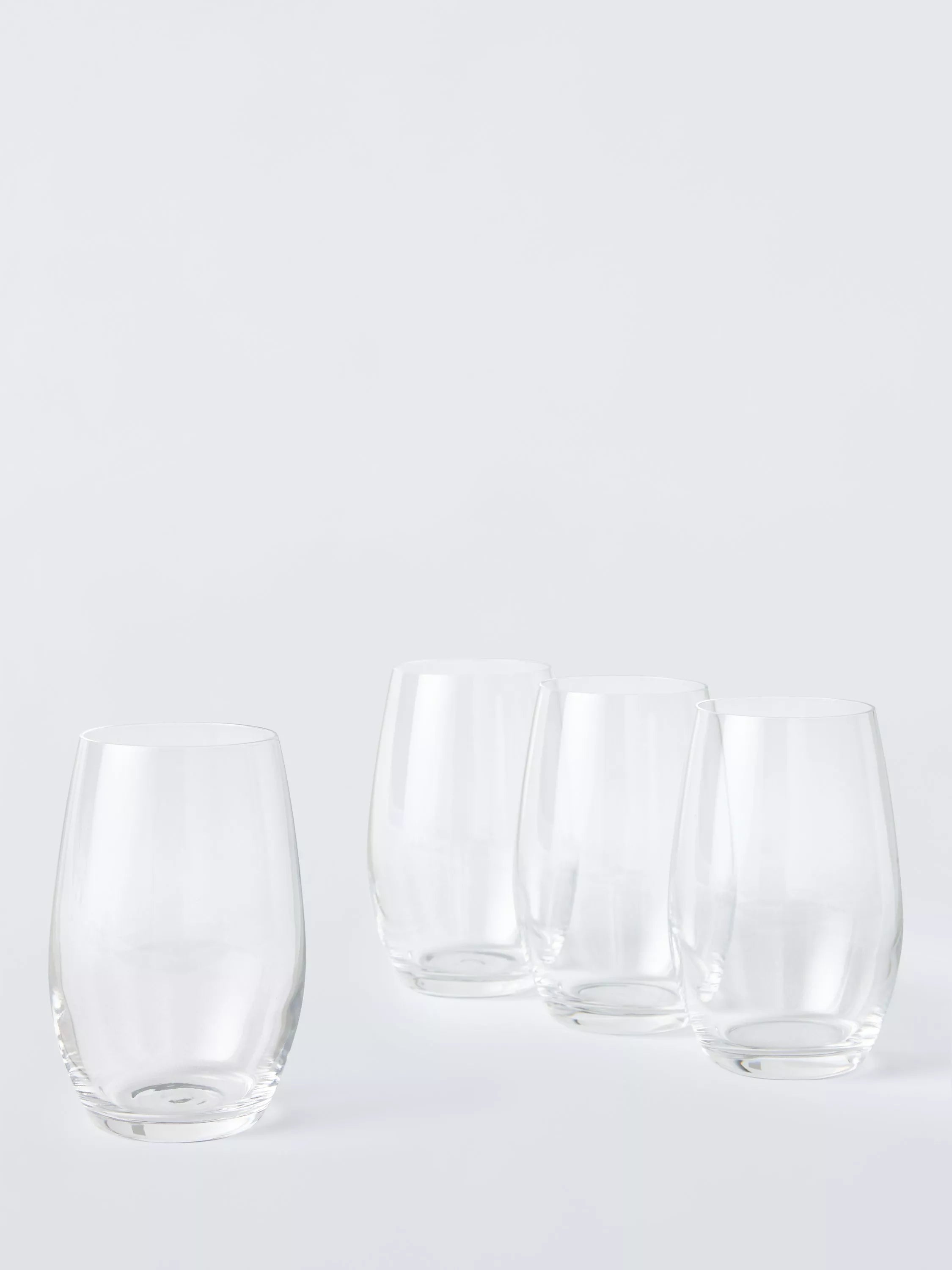 John Lewis clear highball glass set of 4 445ml, UK version