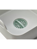 Joseph Joseph wash and drain washing-up bowl with integrated plug, UK version