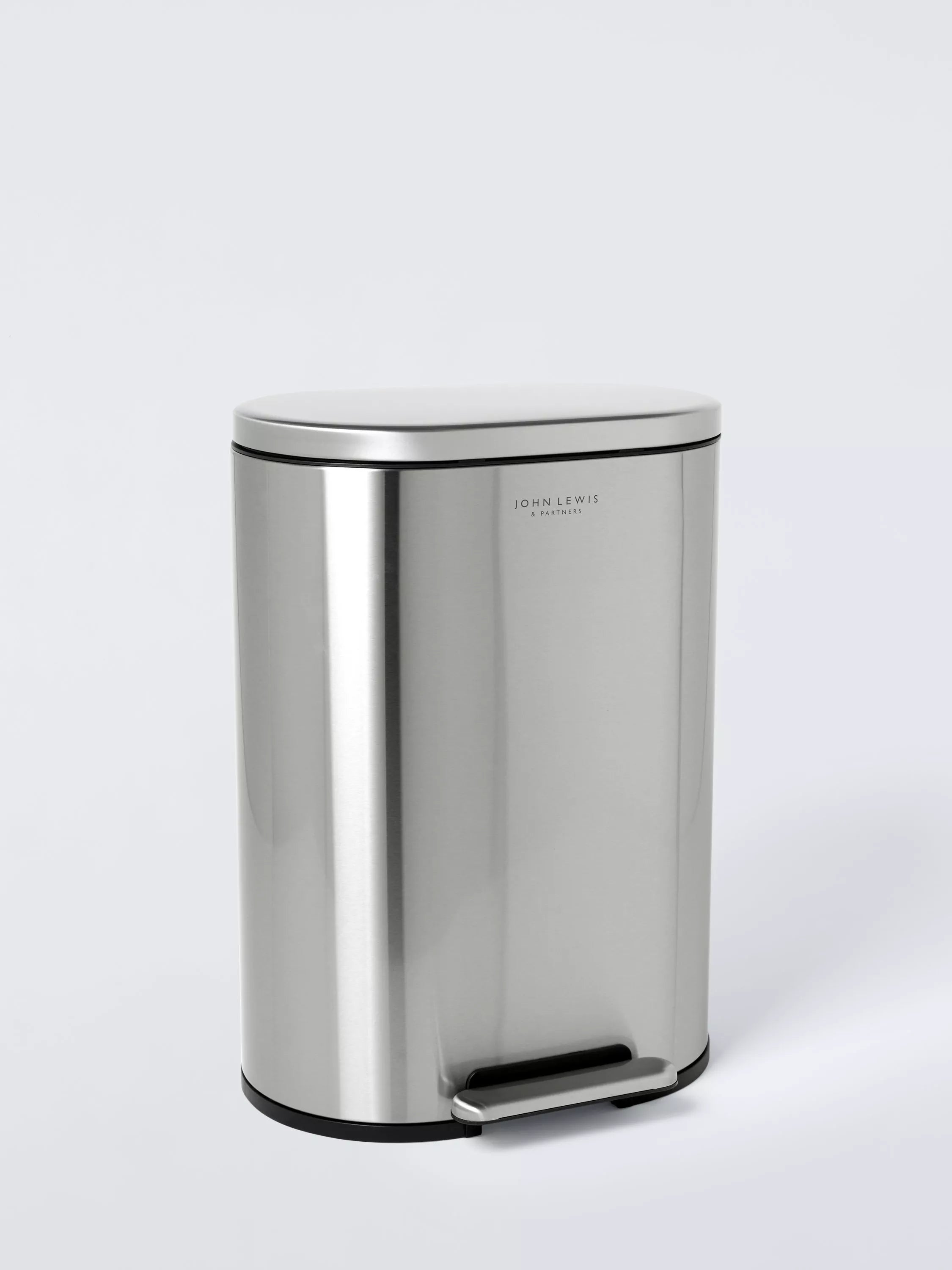 John Lewis bin brushed stainless steel 2x23L UK version