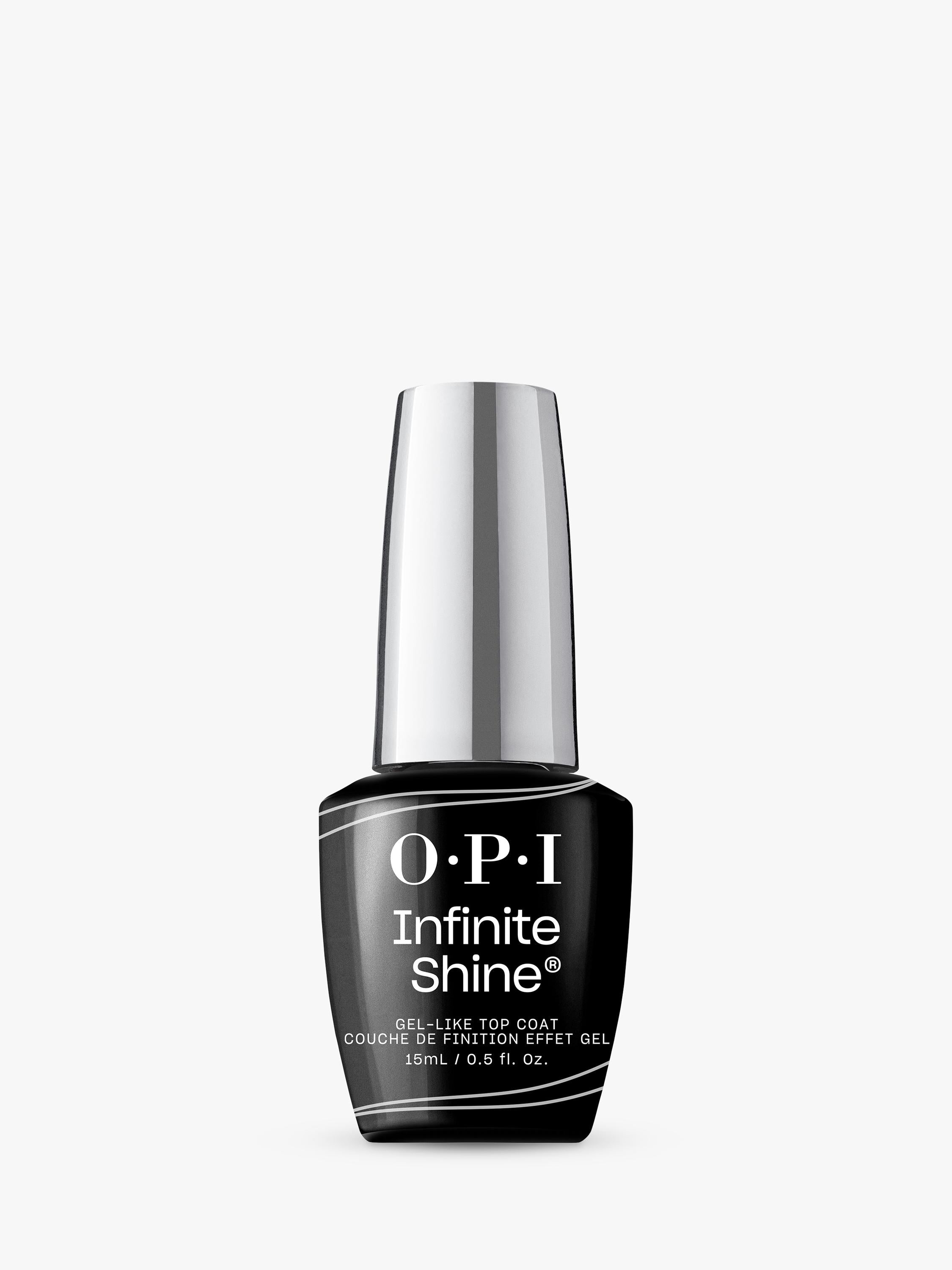 OPI Infinite Shine Gel-Like Top Coat 15ml, imported from the UK