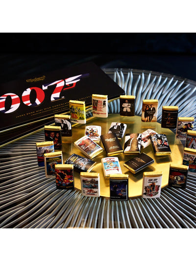Charbonnel et Walker James Bond Mini Melkesjokolade Slims Sjokoladegave 270g