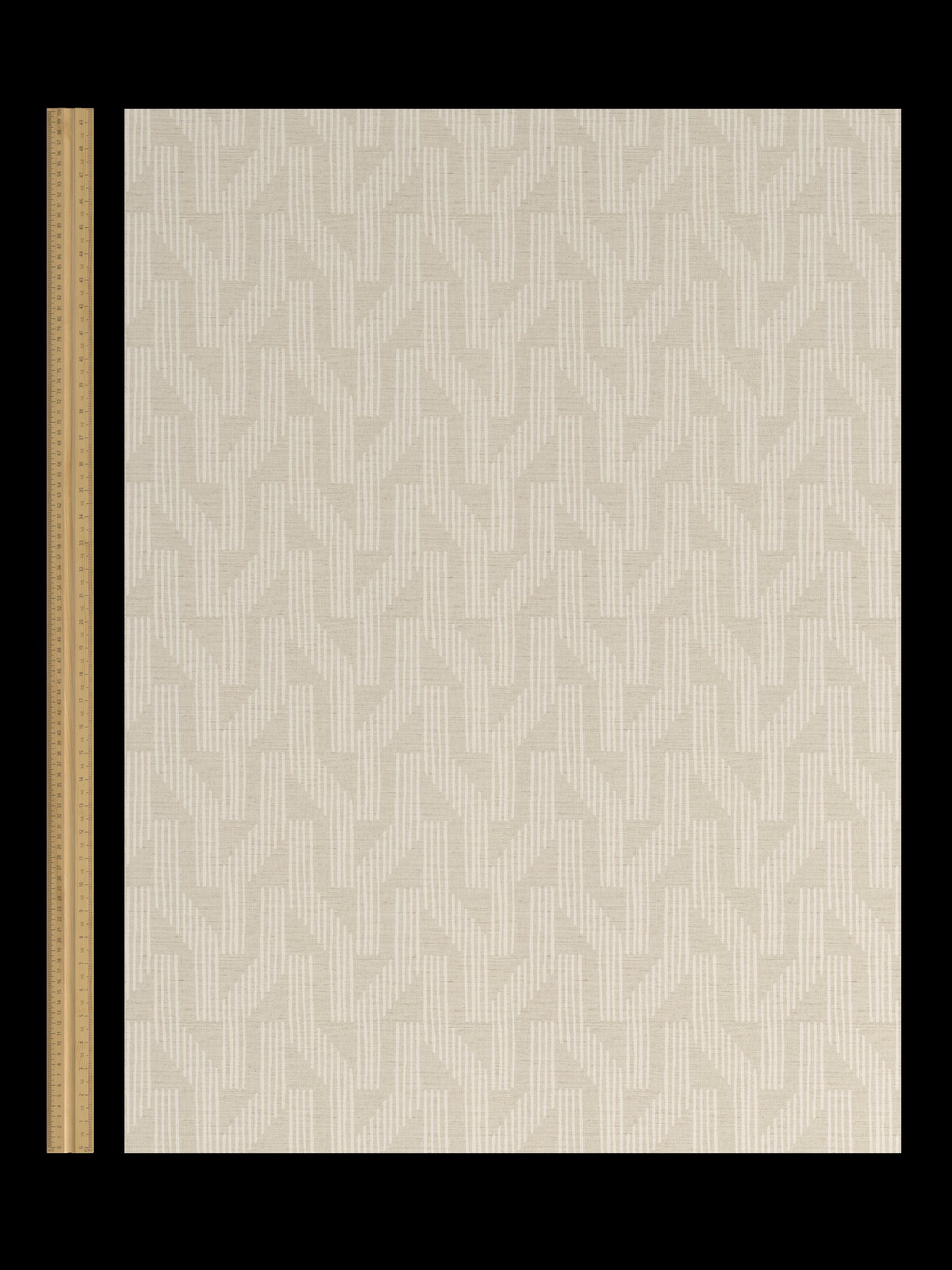 John Lewis Link geometric vinyl wallpaper imported from the UK