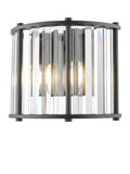 Dar Kiran Glass 2 Arm Wall Light