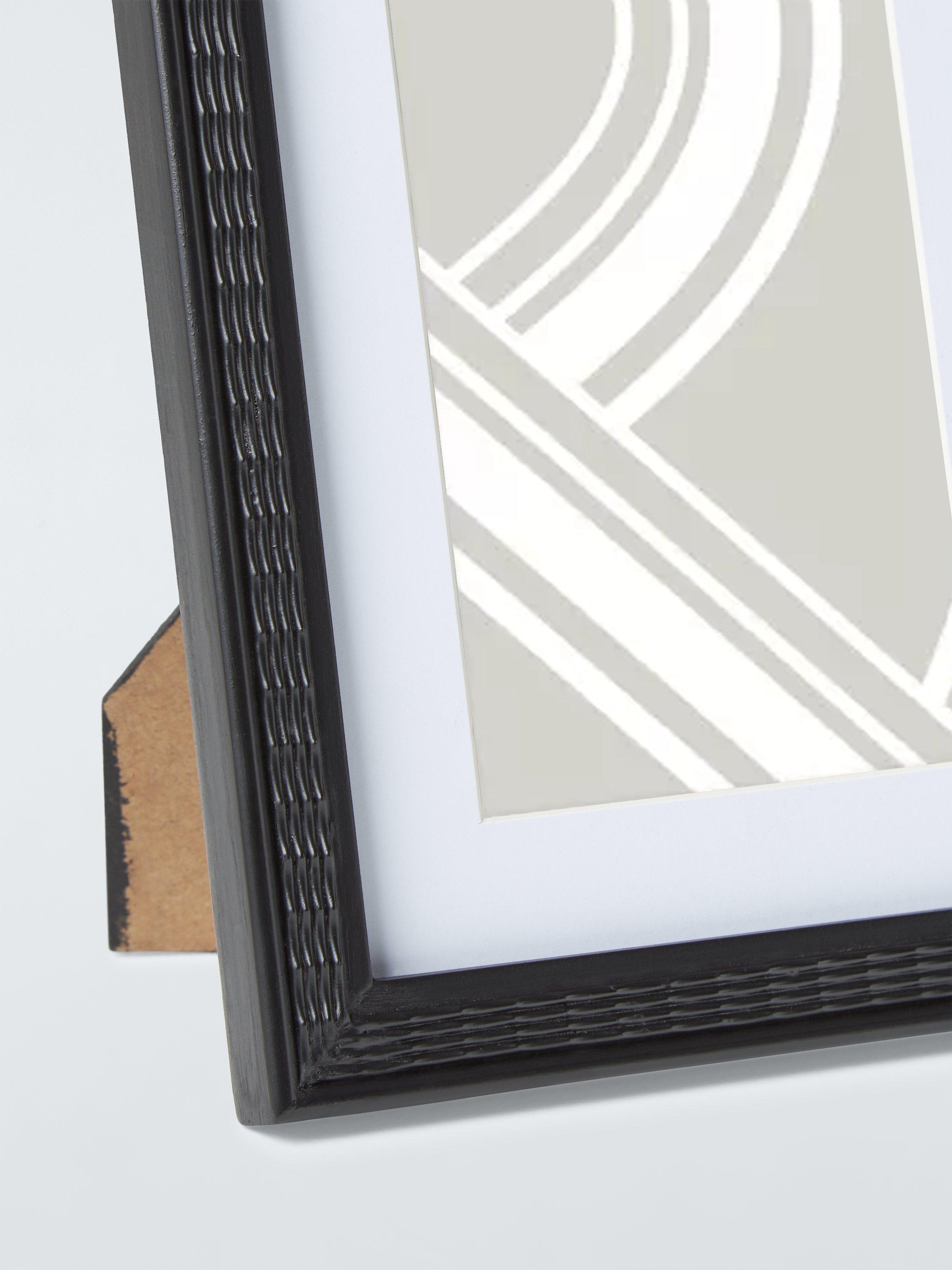 John Lewis ornate wood photo frame black 4x6 inch UK version