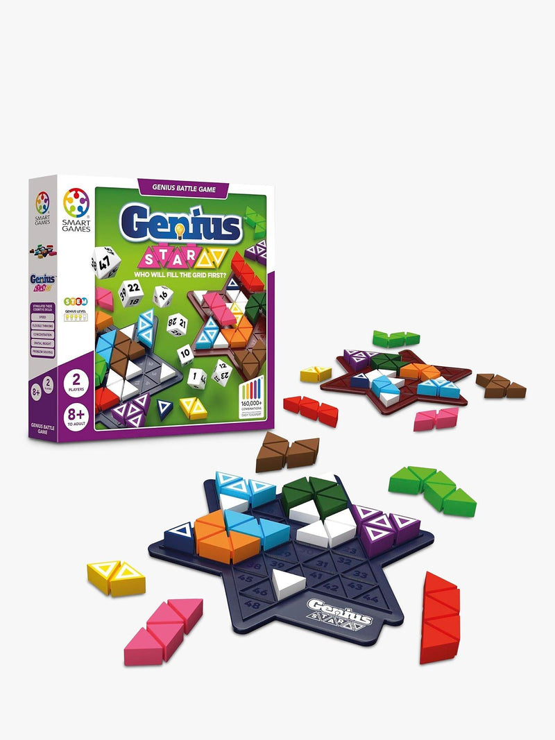 SmartGames Genius Star 24 educational puzzle game (British brand)