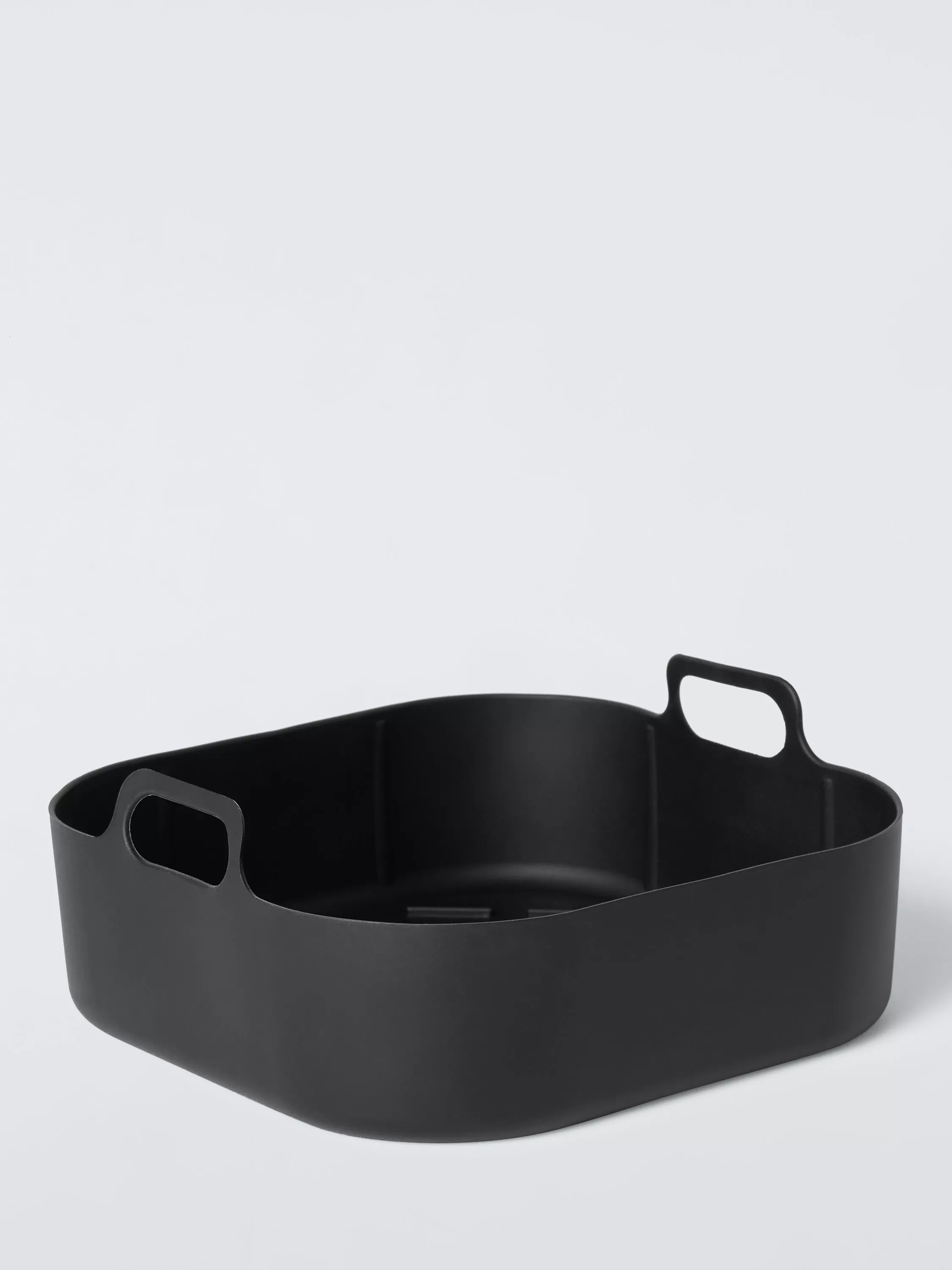 Square silicone non-stick air fryer liner with handles by John Lewis, 22cm, UK version
