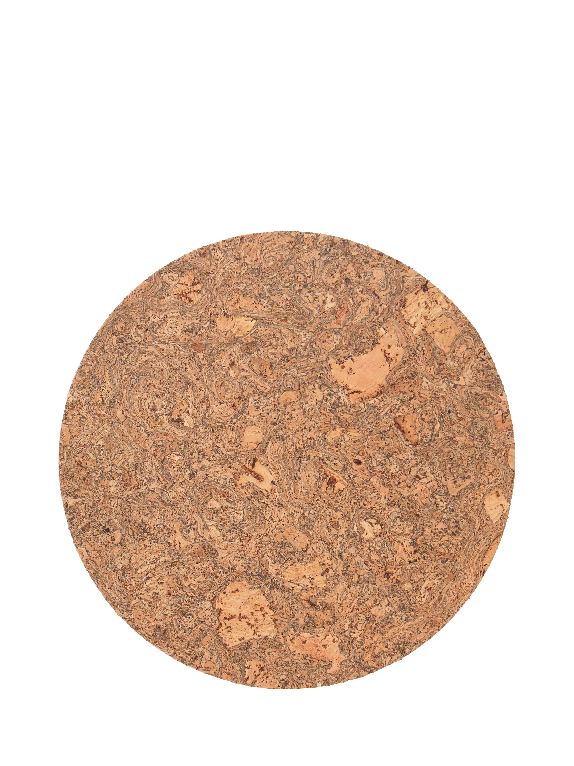 LIGA cork round placemats set of 4 natural, UK version