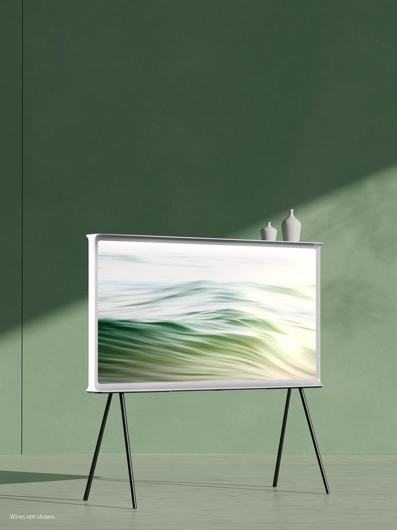 Samsung The Serif QLED HDR 4K Smart TV 50 Inch Cloud White (British brand)