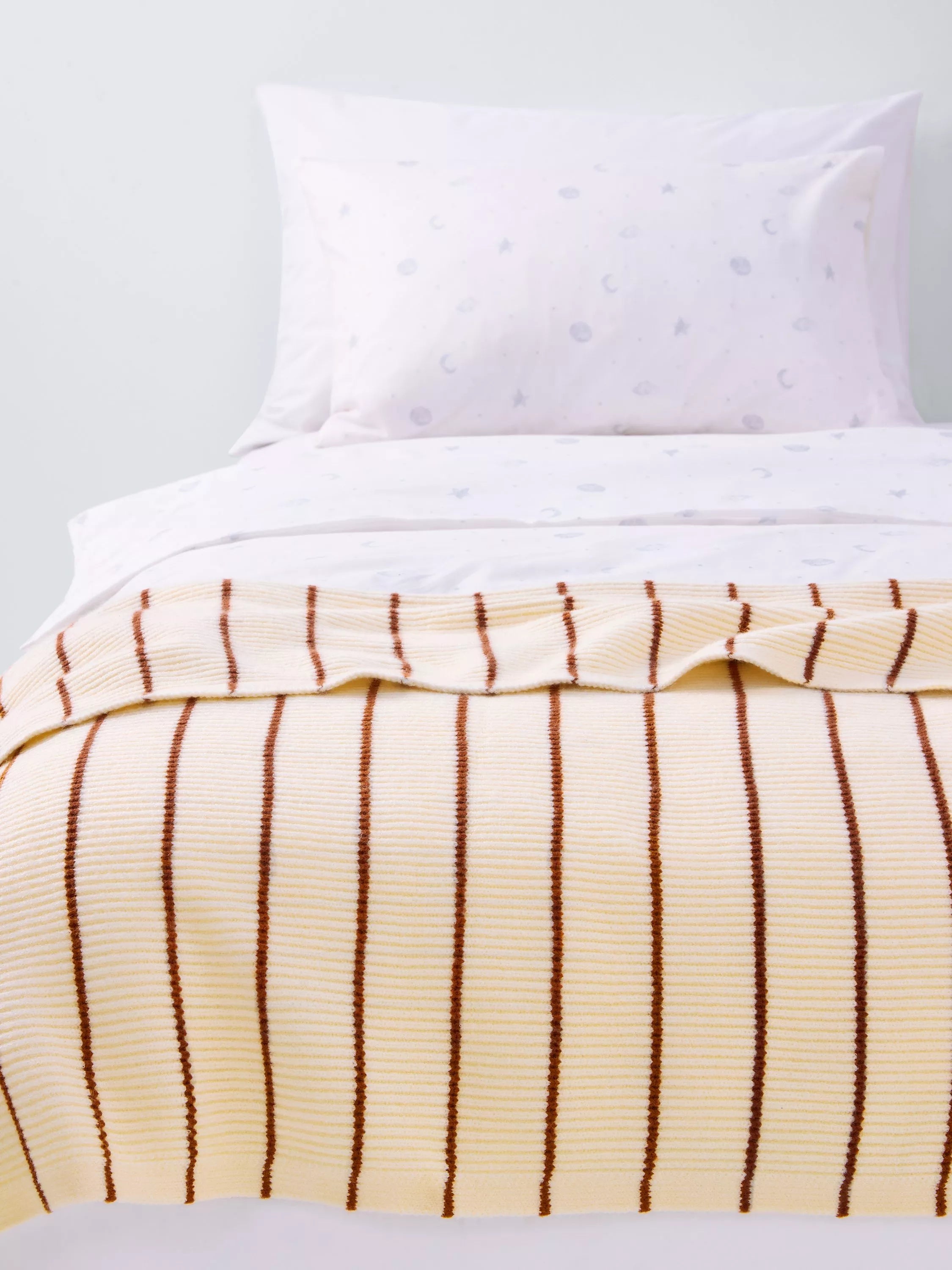 John Lewis Supersoft Ribbed Baby Blanket - McGrocer