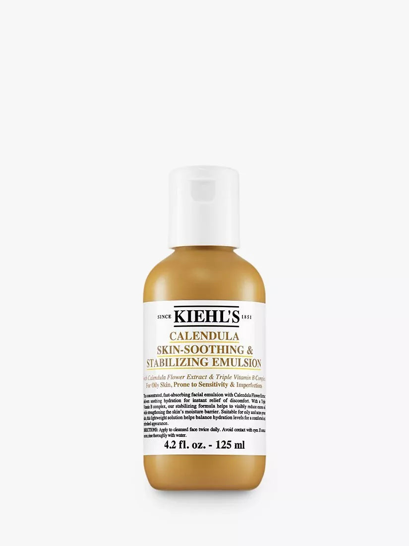Kiehl's Calendula skin soothing stabilizing emulsion 125ml, UK version