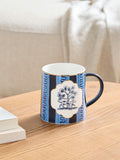 John Lewis Archive Dog Mug, 450ml, Multi