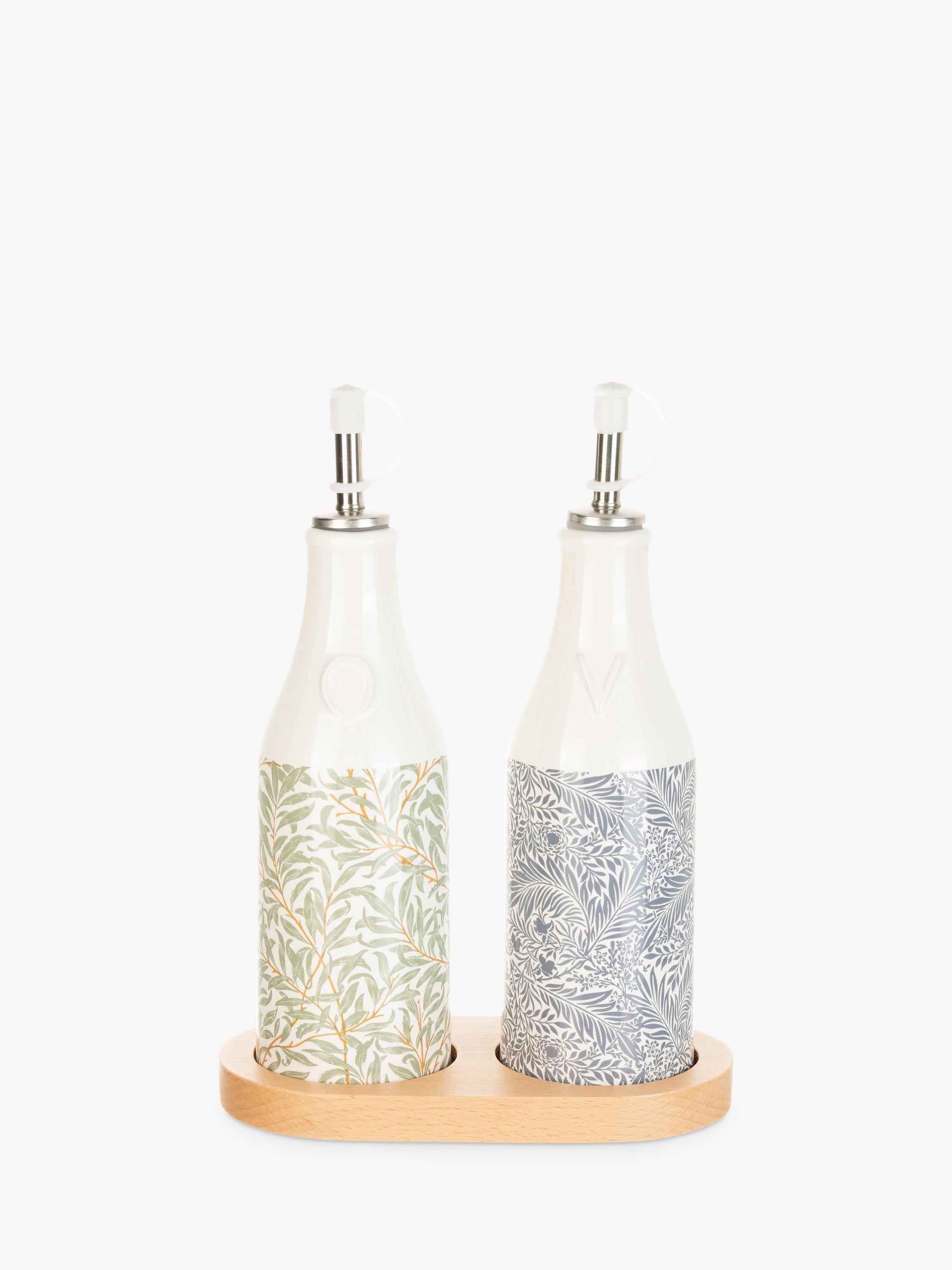 William Morris Larkspur & Willow oil and vinegar set (British brand)