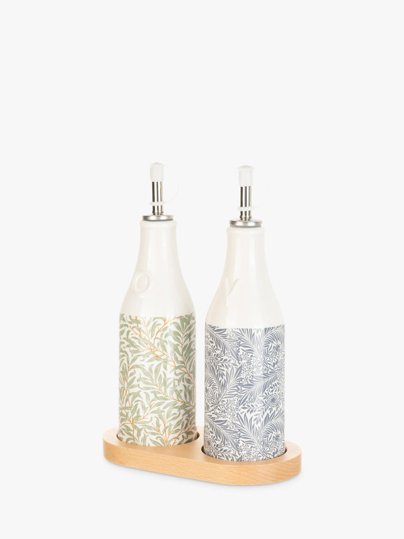 William Morris Larkspur & Willow oil and vinegar set (British brand)