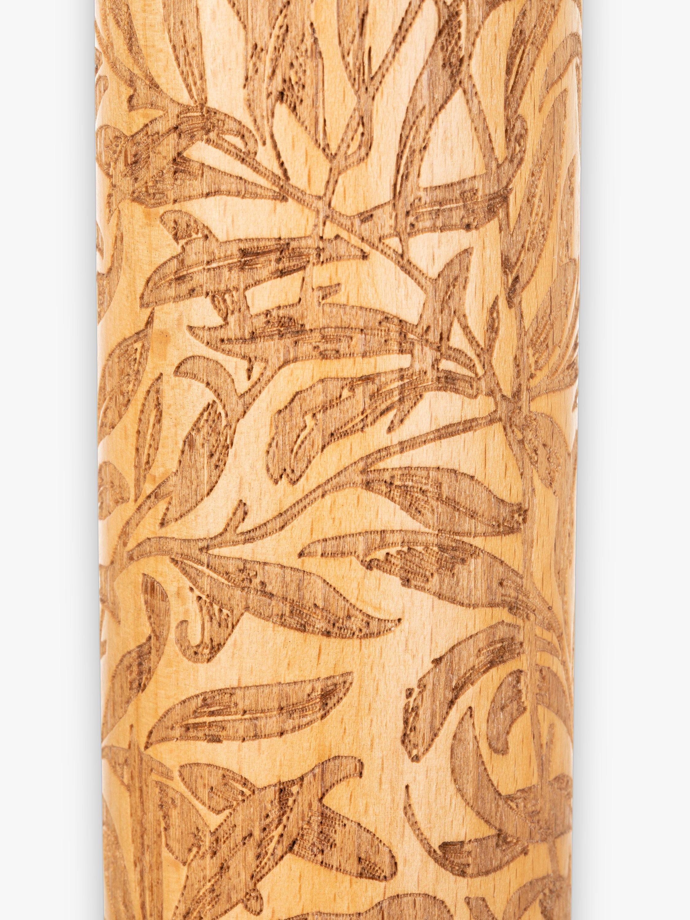 William Morris Willow Boughs beech wood salt and pepper mills (British brand)