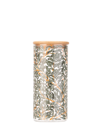 William Morris Larkspur Glass Storage Canister