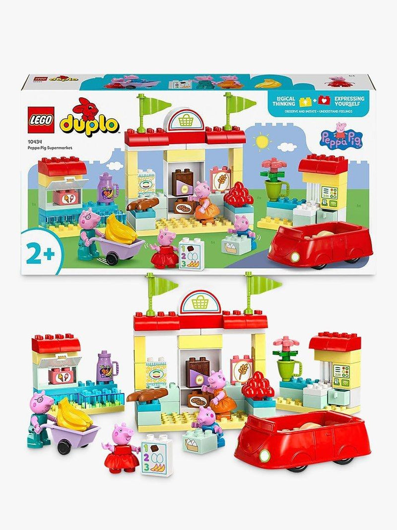 Supermarket Role-Play Toy Set with Figures for Toddlers