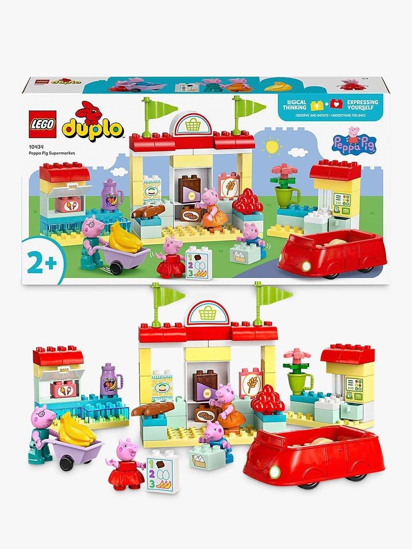 Supermarket Role-Play Toy Set with Figures for Toddlers