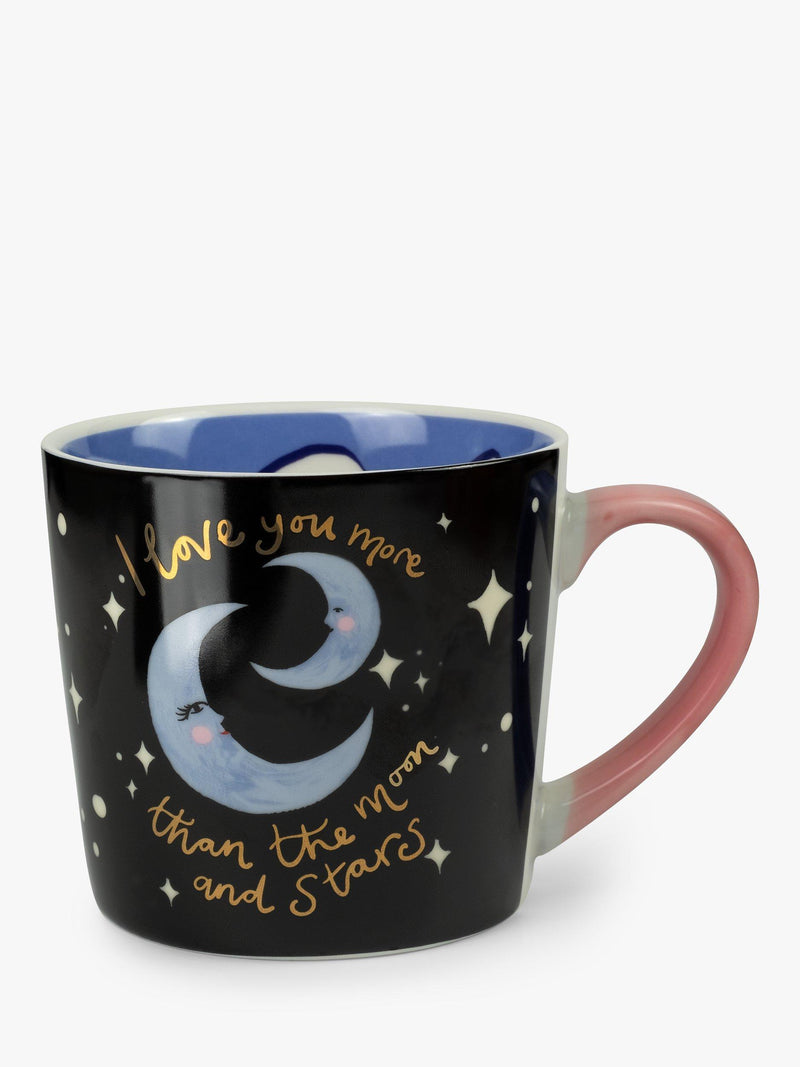 Eleanor Bowmer Moon and Stars bone china mug 300ml - British product