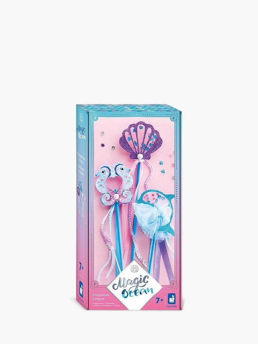 Janod creative wands making kit with sequins and ribbons, UK version