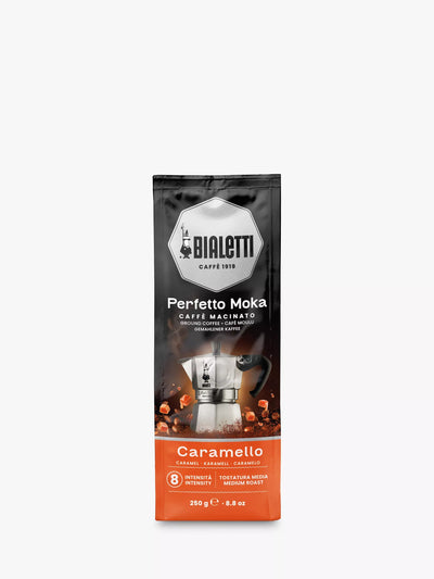 Caramel Flavoured Ground Coffee for Moka Pots 250g