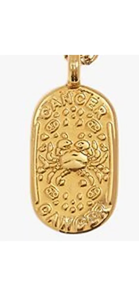 Katie Loxton Waterproof Zodiac Necklace, Gold - McGrocer