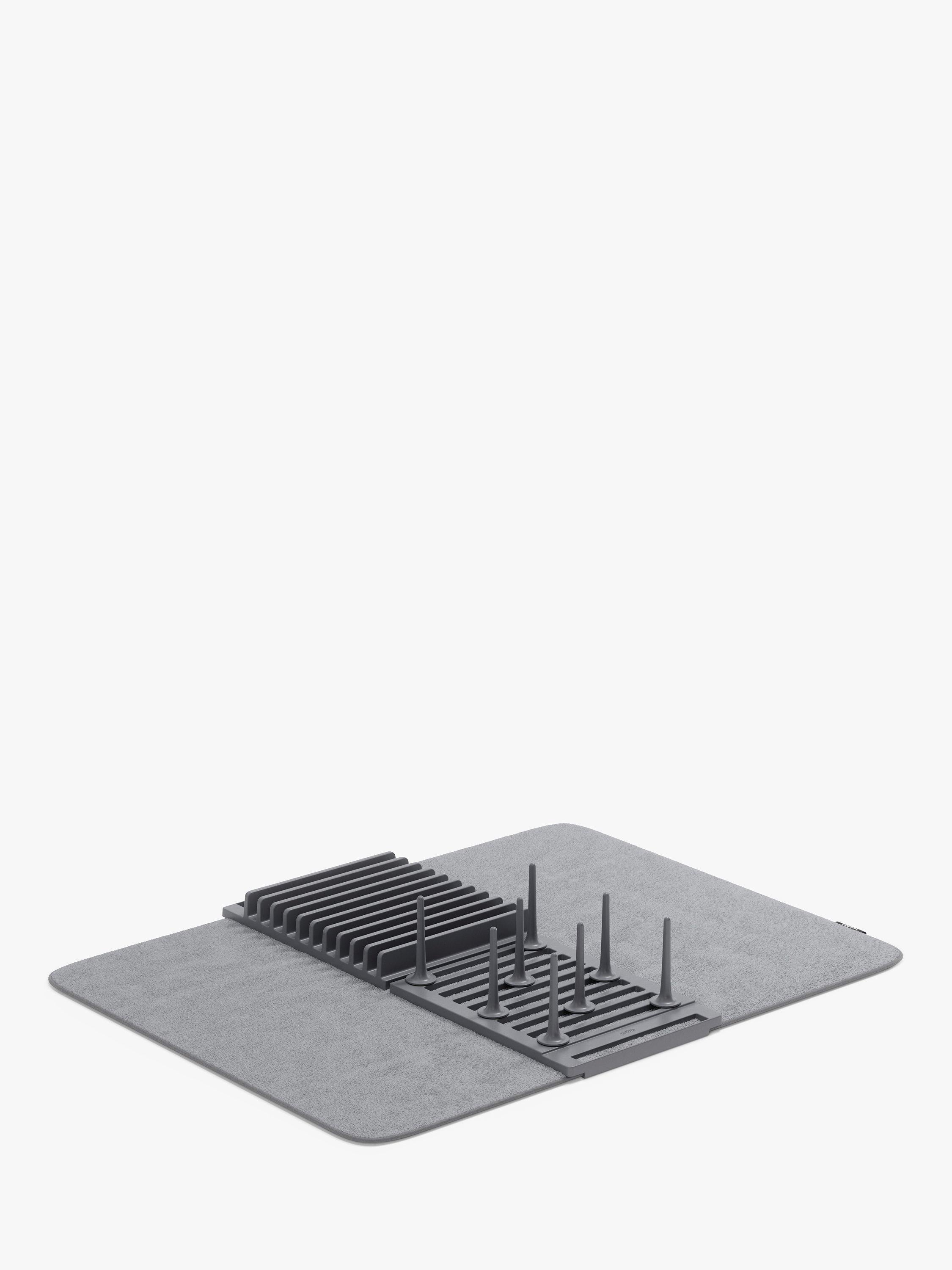Umbra UDry peg drying rack with mat in charcoal (British brand)