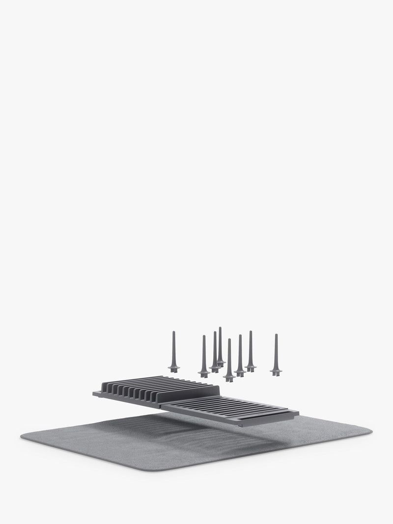 Umbra UDry peg drying rack with mat in charcoal (British brand)