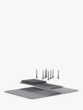 Umbra UDry peg drying rack with mat in charcoal (British brand)