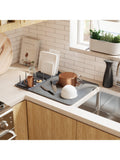 Umbra UDry peg drying rack with mat in charcoal (British brand)