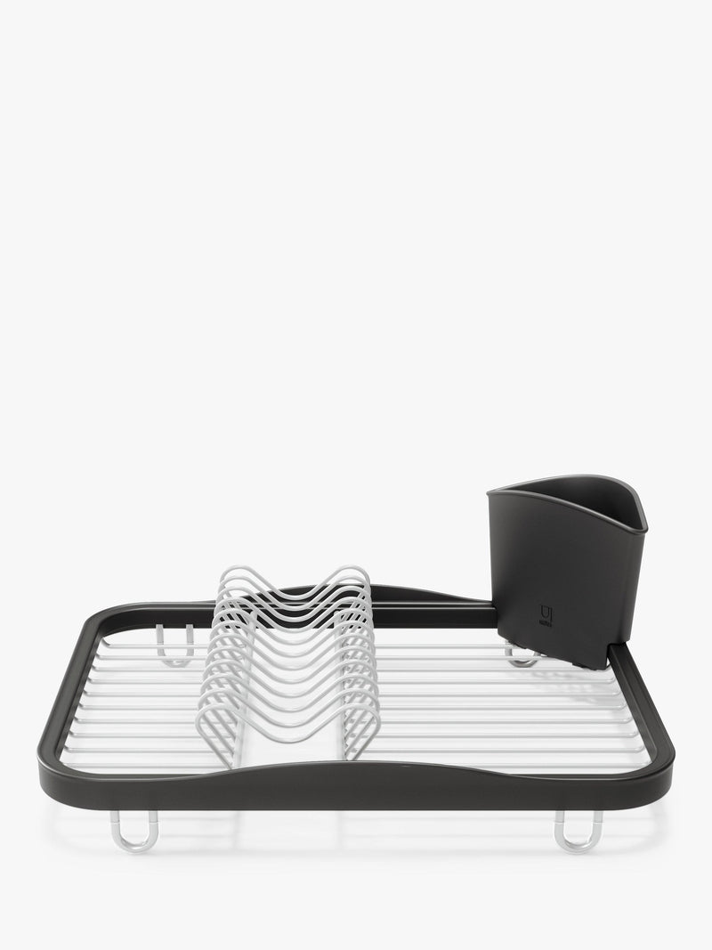 Umbra in-sink dish drying rack with nickel finish, 36 by 28 by 14 centimeters (British brand)