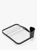 Umbra in-sink dish drying rack with nickel finish, 36 by 28 by 14 centimeters (British brand)