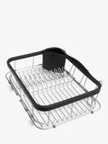 Umbra Sinkin in-sink dish drying rack with eco-friendly finish (British brand)
