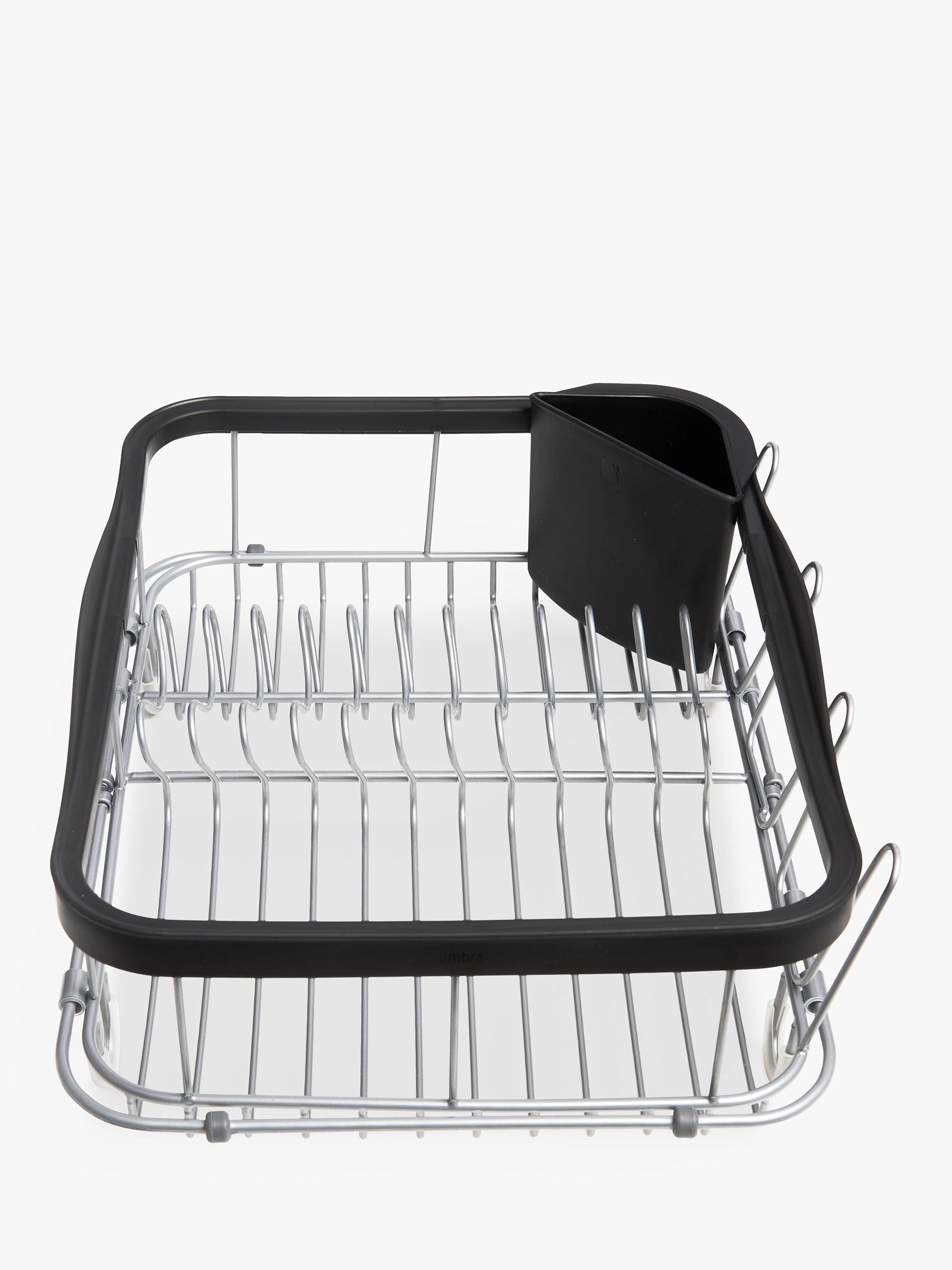 Umbra Sinkin in-sink dish drying rack with eco-friendly finish (British brand)