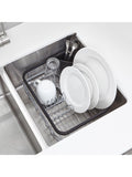 Umbra Sinkin in-sink dish drying rack with eco-friendly finish (British brand)