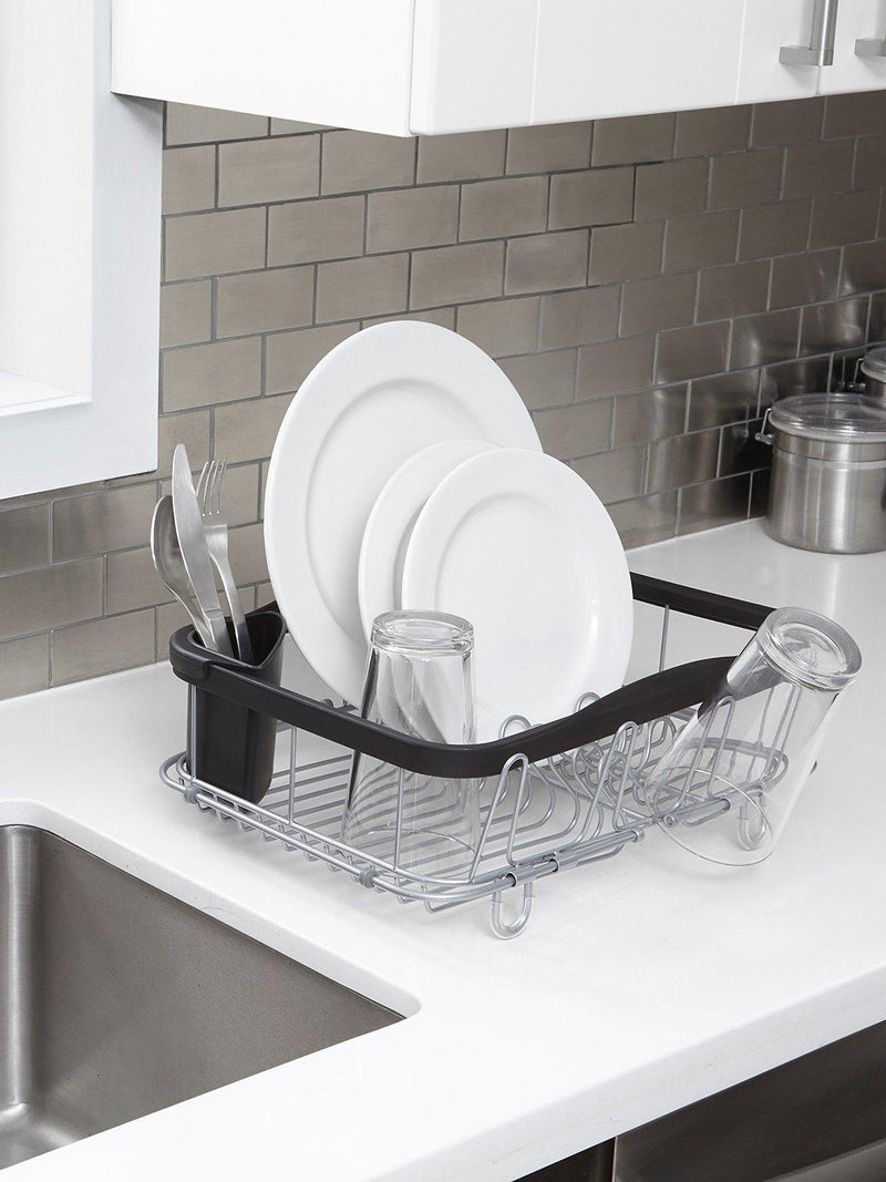 Umbra Sinkin in-sink dish drying rack with eco-friendly finish (British brand)