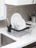 Umbra Sinkin in-sink dish drying rack with eco-friendly finish (British brand)