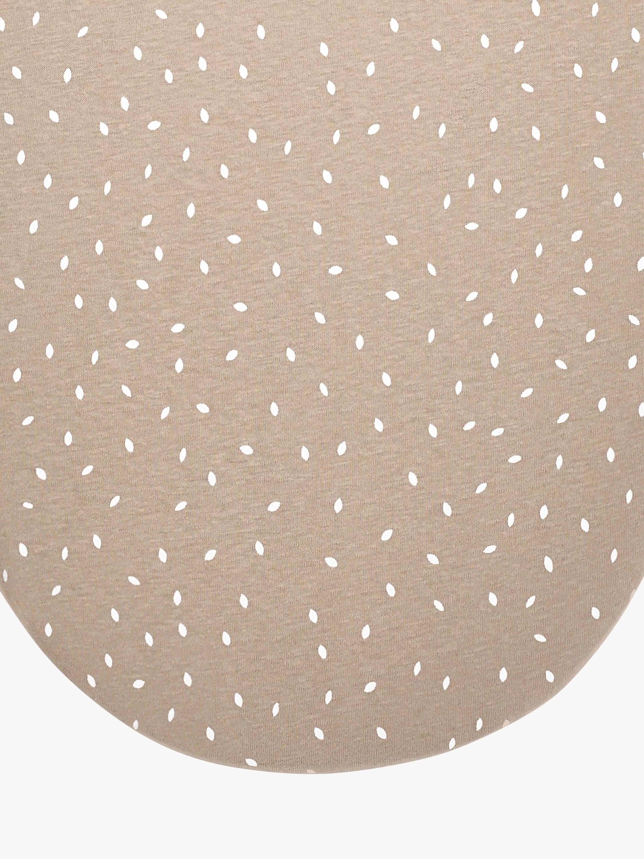 The Little Green Sheep Moses Basket Fitted Sheet - McGrocer