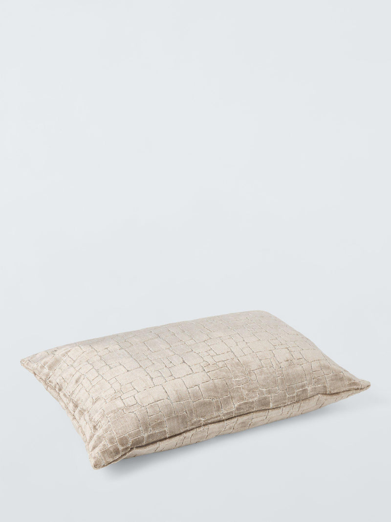 John Lewis velvet cushion irregular blocks, UK version