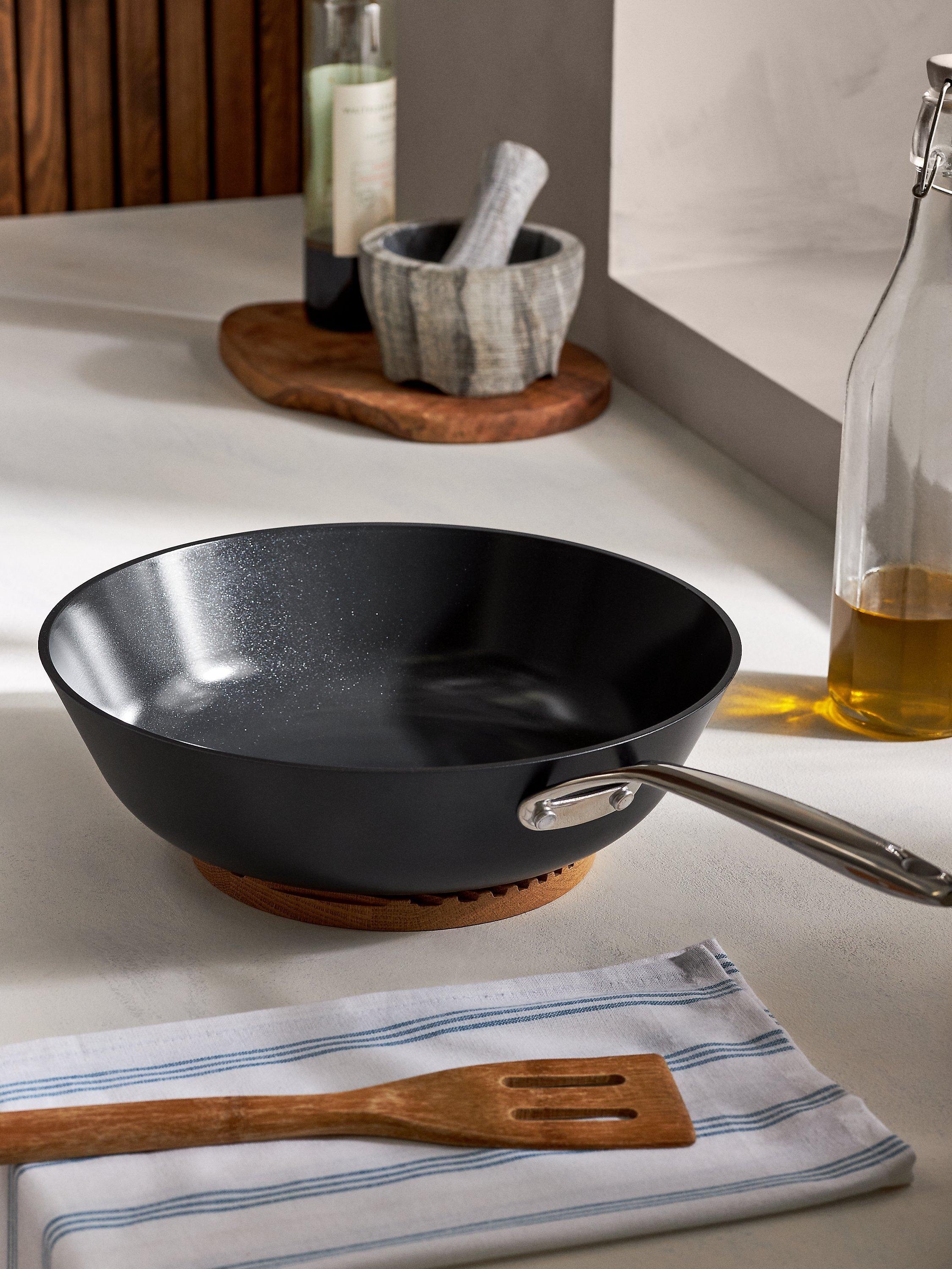 John Lewis aluminium ceramic non-stick wok 30cm, UK version