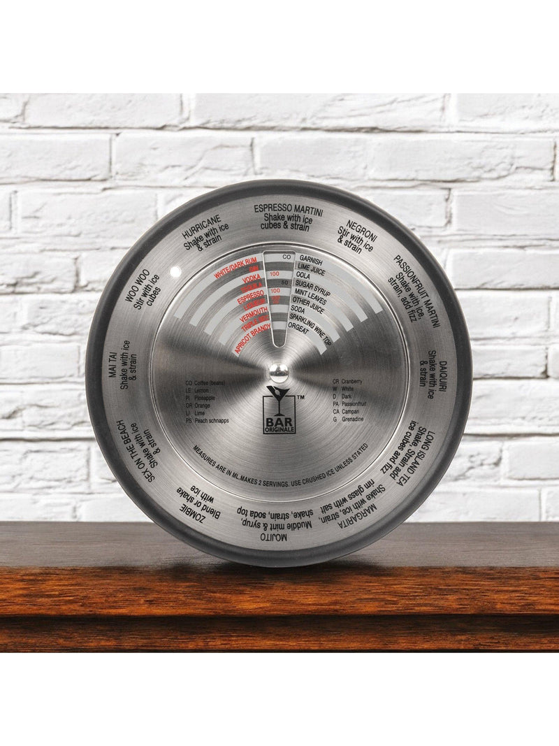 Bar Bespoke cocktail compass with recipes - British product