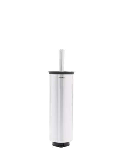 Toilet Brush and Holder Set with Matt Steel Finish and Wall Mount Option