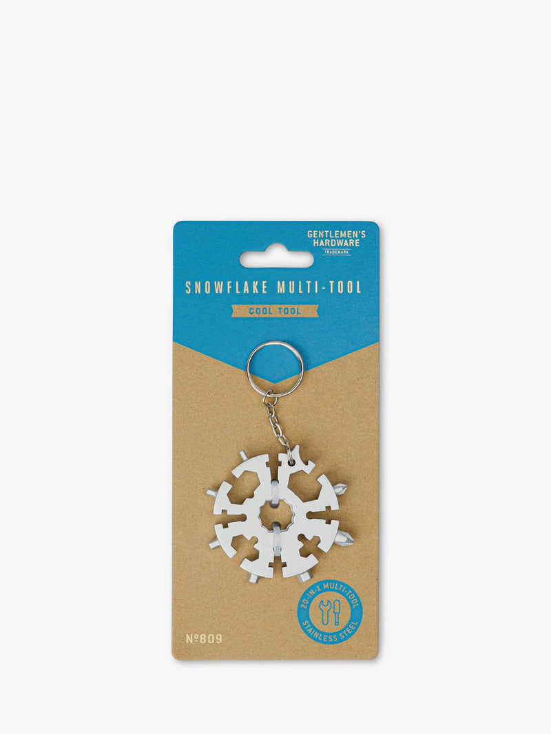 Gentlemen's Hardware snowflake multi-tool - British product