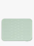 Brabantia SinkSide Silicone Dish Drying Mat, Jade Green