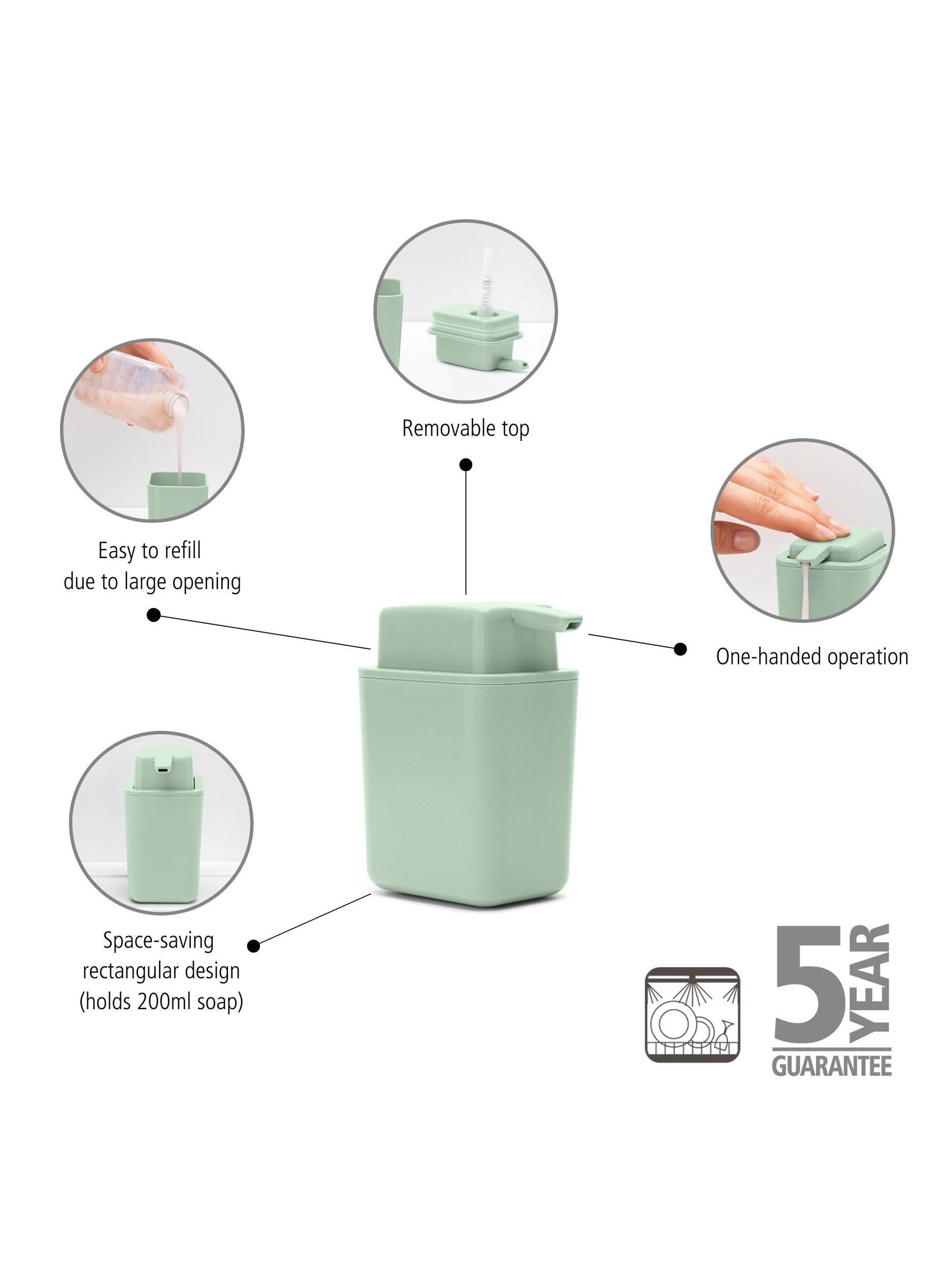 Brabantia soap dispenser Jade Green - British product