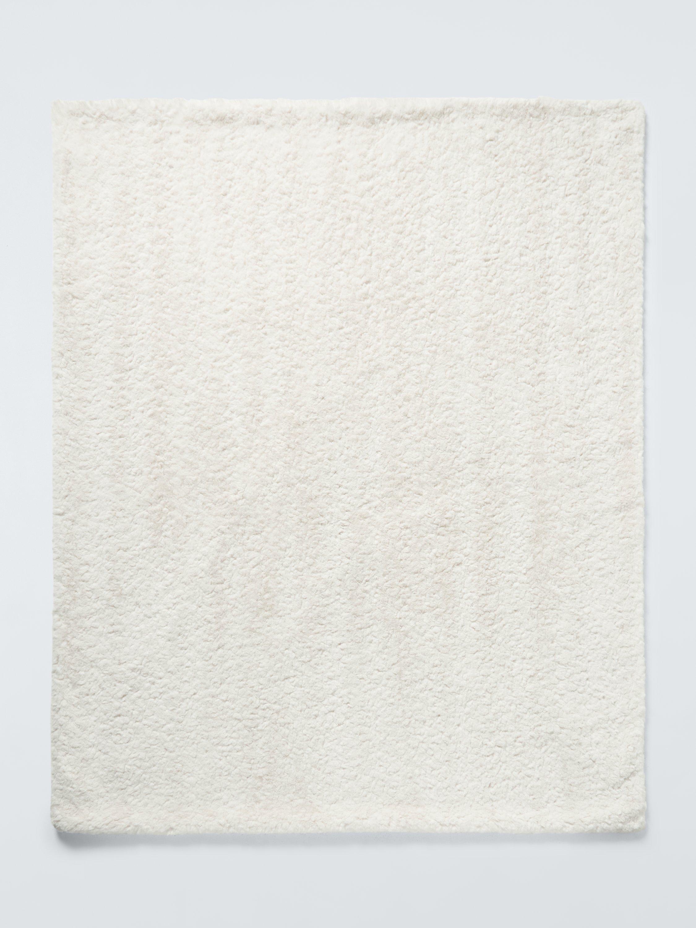 John Lewis faux fur throw in white, UK version