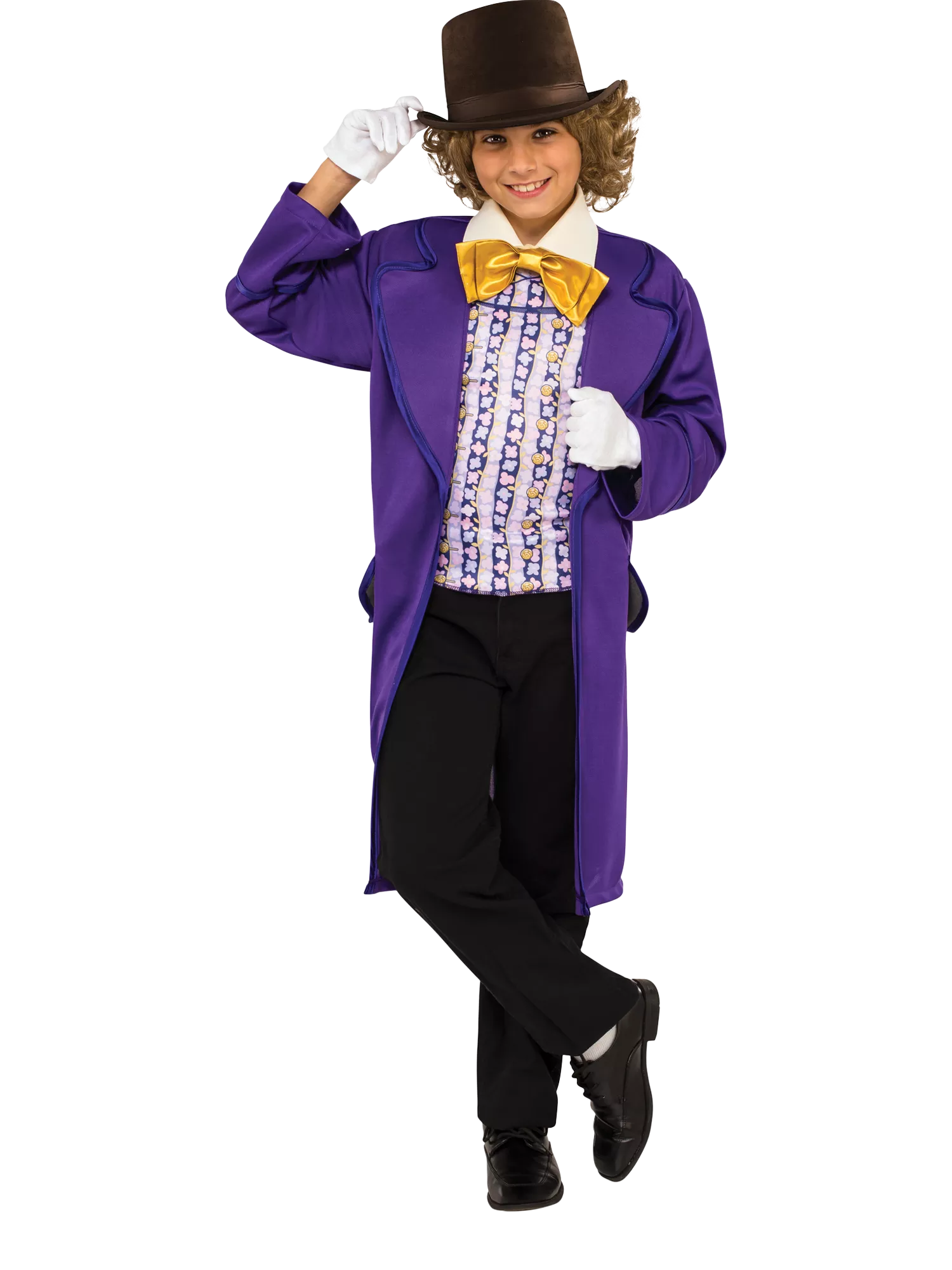 Rubies Kids' Deluxe Willy Wonka Costume, imported from the UK