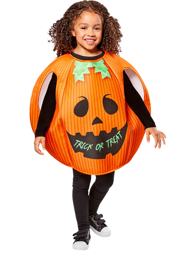 Rubies Kids' Pumpkin Halloween Costume, Multi