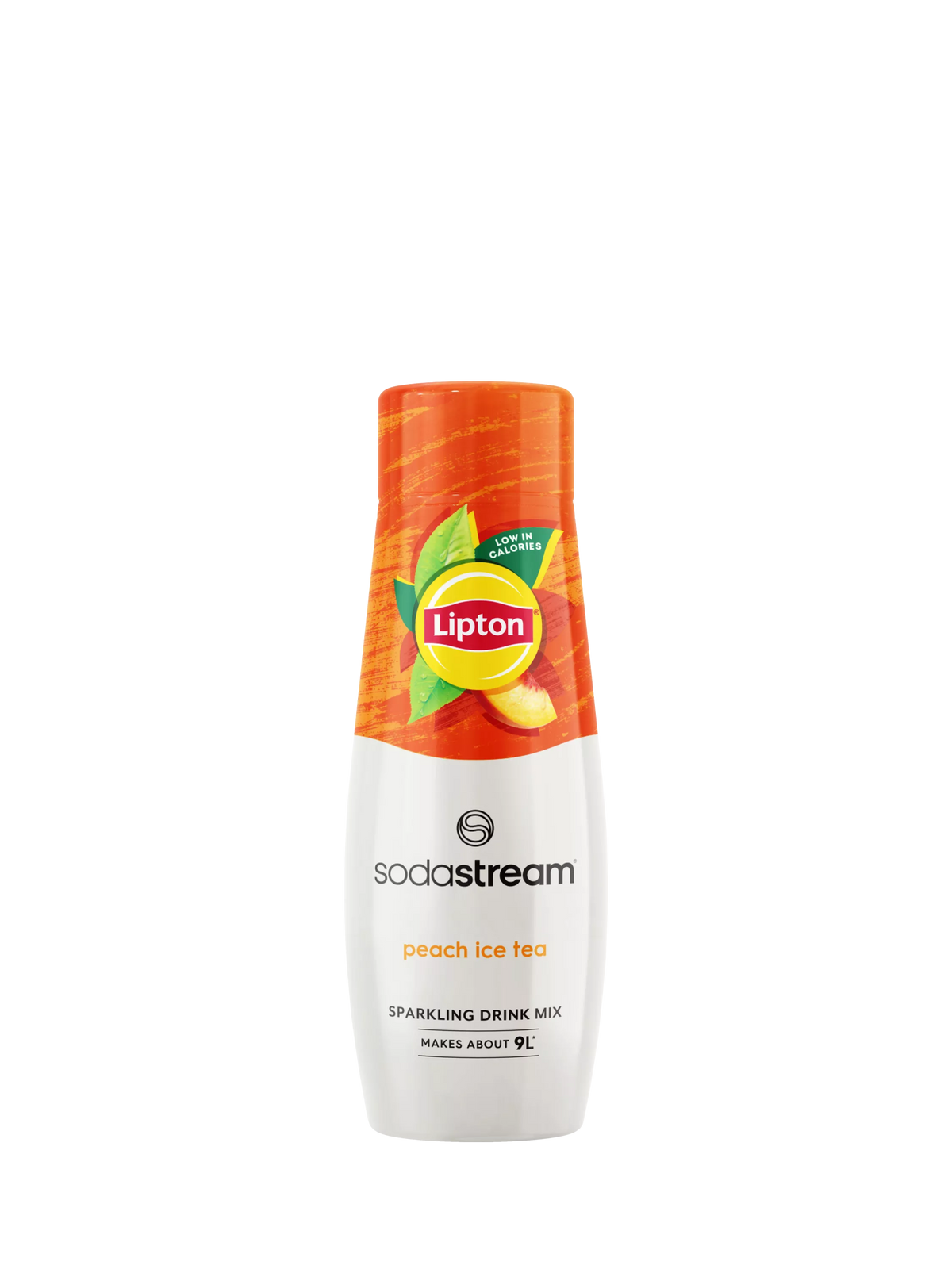 SodaStream Lipton peach ice tea sparkling drink mix (British brand)